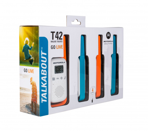 Купить рация motorola t42 quad pack