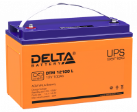 Изображение аккумулятор dtm 12100 l 12в 100 а∙ч